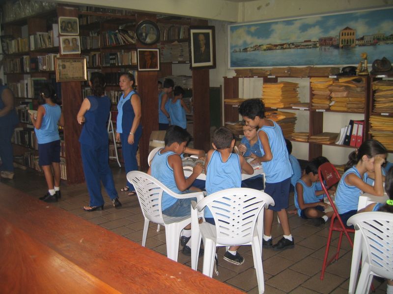 Alunos da Escola Carequinha